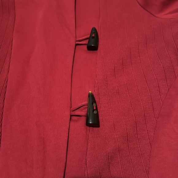 Lucky brand jacket size medium. Faux bone fasteners long sleeve with pockets - Picture 5 of 7